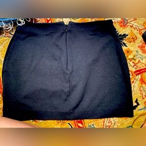Express stretch black skirt